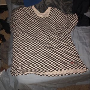 Checkered supreme shirts